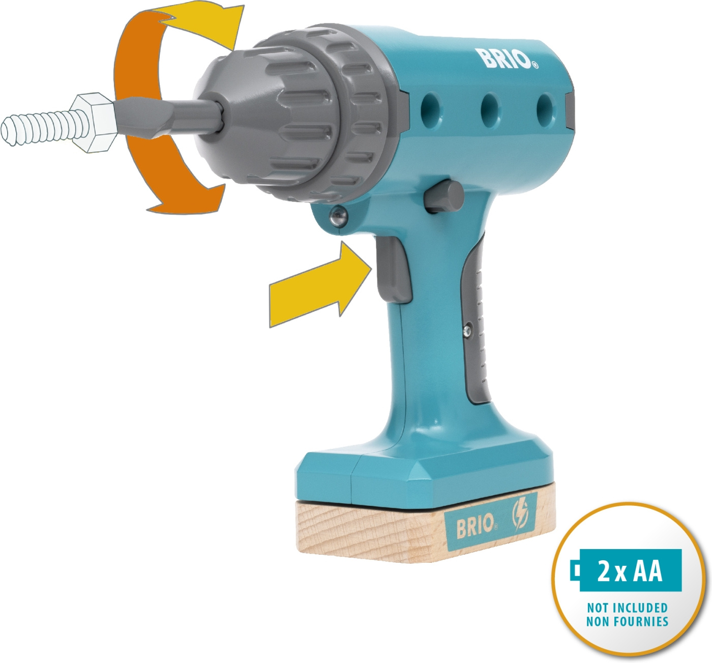 Brio Builder 34600 - Batteridrevet skrutrekker